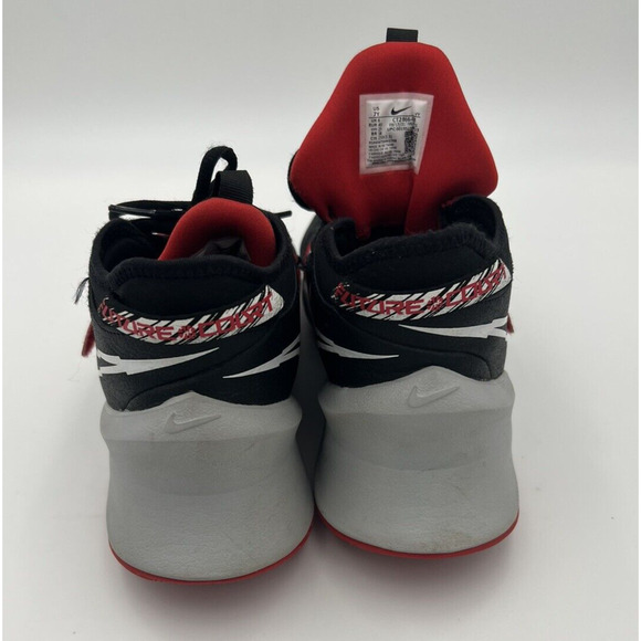 Nike Boys Future Court 3 Basketball Shoes Red Black Size 7Y Sneakers CT2866-008 - Picture 5 of 9